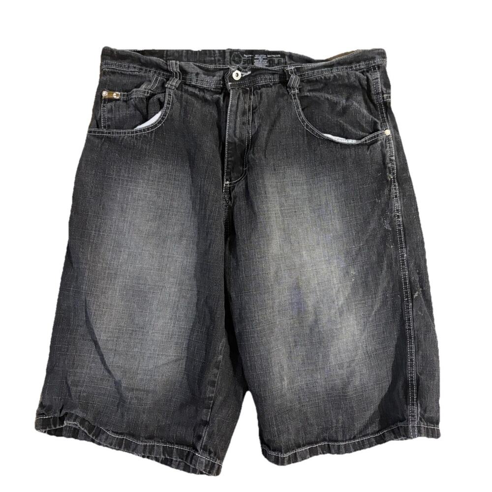 Black South Pole Jean Shorts Size 38, Skater Baggy y2k